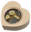 no.2000-2045 Paperweight Heart, Maple
